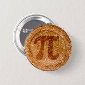 Quirky Pork Pie Symbol Button (Vorne & Hinten)