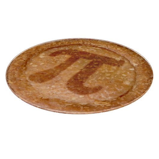 Quirky Pork Pie Symbol Schneidebrett (Ecke)