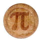 Quirky Pork Pie Symbol Schneidebrett (Vorderseite)