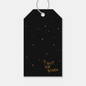 Quirky Puffer Happy Valentines Day | Mein Muster Geschenkanhänger (Rückseite)