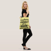 Quirky Quotes Tote Bag für kreative Soule Tasche (Am Model)
