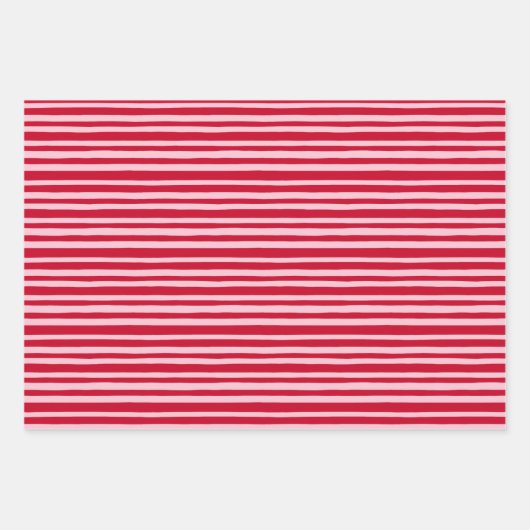 Quirky Retro Christmas Elf Rosa grüner Name Geschenkpapier Set (Vorderseite 2)