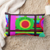 Quirky Shades of Fun Lendenkissen (Decke)