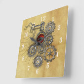 Quirky Steam Punk Uhr (Winkel)