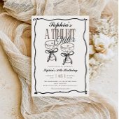 Quirky Tini Bit Older Espresso Martini Geburtstag Einladung