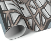 Quirky Tudor House Mittelalterliche Architektur Geschenkpapier (Rolleneckpunkt)