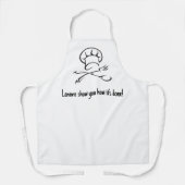 Quirky Unisex Koch Schürze (Vorderseite)