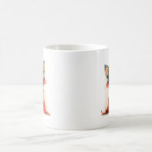 Quirky Vampire Halloween Kaffeetasse (Mittel)