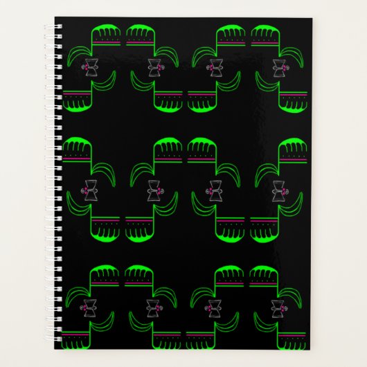 Quirky Venus Flytrap Novelty Planner Planer (Vorderseite)