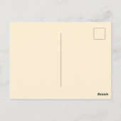 Quirky Vintage Postcard From  London  Postkarte (Rückseite)