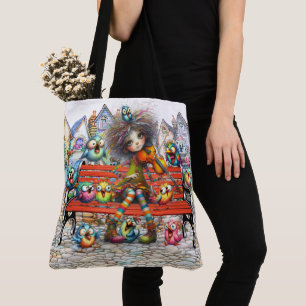 Quirky Violin Serenade - SEHEN SIE ZURÜCK! Tasche