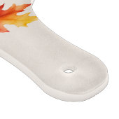 Quirky Watercolor Türkei Schneidebrett (Ecke)