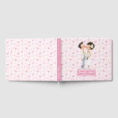 Quirky Watercolor Wedding Memory Gast book Gästebuch (Voll)