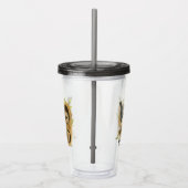 Quirky-Weiß-Brüste Acryltrinkbecher (Rechts)