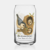 Quirky-Weiß-Brüste Dosenglas (Vorderseite)