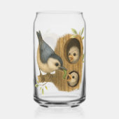 Quirky-Weiß-Brüste Dosenglas (Rückseite)