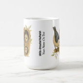 Quirky-Weiß-Brüste Kaffeetasse (Mittel)