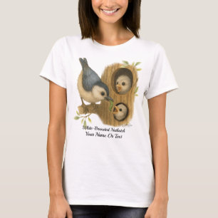 Quirky-Weiß-Brüste T-Shirt
