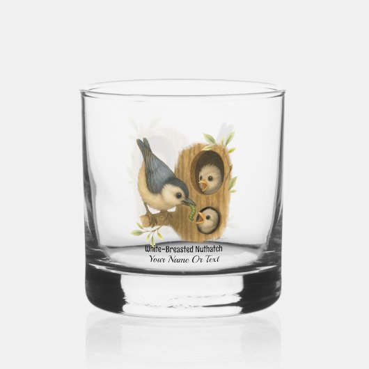 Quirky-Weiß-Brüste Whiskyglas (Vorderseite)