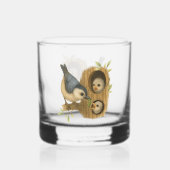Quirky-Weiß-Brüste Whiskyglas (Rückseite)