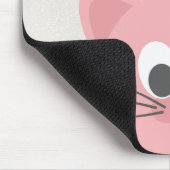 Quirky Whimsical Cat Glittery-Hello Gorgeous Mousepad (Ecke)
