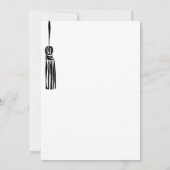 Quirky Whimsical Einzigartiges Party Einladung (Rückseite)