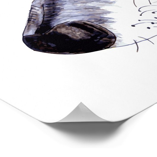 Quirky-Windposter Poster (Ecke)