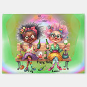 Quirky Wine Ladys Adulting Magnet (Vorderseite)