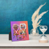 Quirky Wine Ladys Therapy Fotoplatte (InSitu)