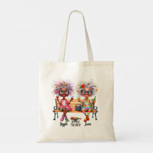 Quirky Wine Ladys Therapy Tote Bag Tragetasche
