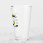 Quirky Zitat Glas (Links)