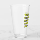 Quirky Zitat Glas (Rechts)