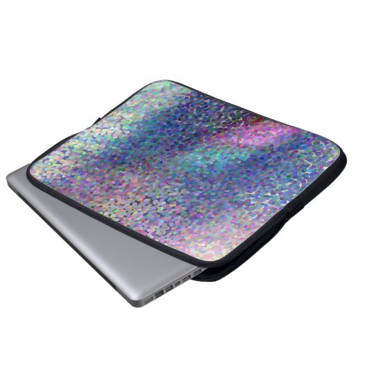 Quirl-Laptop-Tasche Laptopschutzhülle (Vorne Knopf)