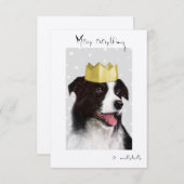 Quirlige Karten für Angehörige (Vorne/Hinten)