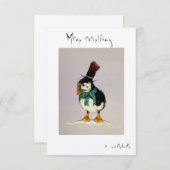 Quirlige Karten für Angehörige (Vorne/Hinten)