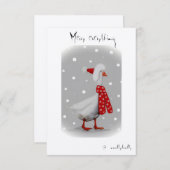 Quirlige Karten für Angehörige (Vorne/Hinten)