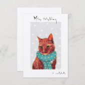 Quirlige Karten für Angehörige (Vorne/Hinten)