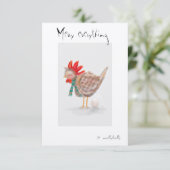 Quirlige Karten für Angehörige (Stehend Vorderseite)