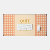 Quit Bein' Ugly Country Slang Schreibtischunterlage (Tastatur & Maus)