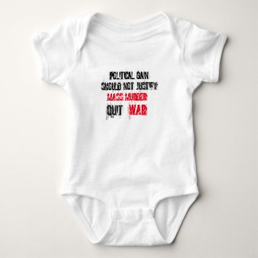 QUIT KRIEG T-Shirt (Vorderseite)