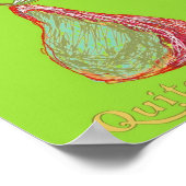 Quite a pear poster (Ecke)