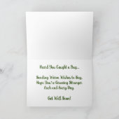 "Quite Contrary" - "Get Well Card" Karte (Innenseite)