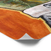 Quite Dinosaur Poster (Ecke)