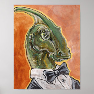 Quite Dinosaur Poster