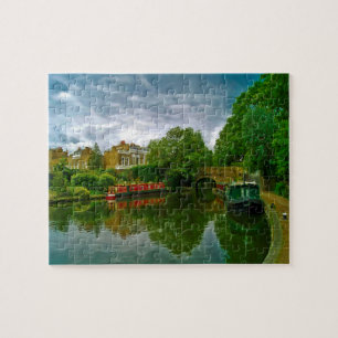 Quite River Scene London. Puzzle