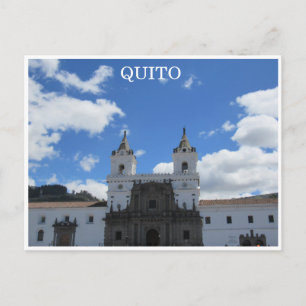 Quito Architektur Postkarte