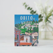 Quito - Die Hauptstadt Ecuadors Postkarte (Stehend Vorderseite)