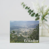 Quito, Ecuador aus dem Metropolitano Park Postkarte (Stehend Vorderseite)
