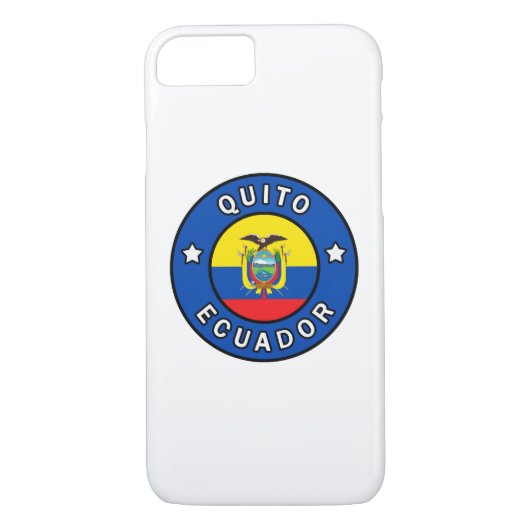 Quito Ecuador Case-Mate iPhone Hülle (Rückseite)