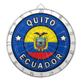 Quito Ecuador Dartscheibe (vorne)